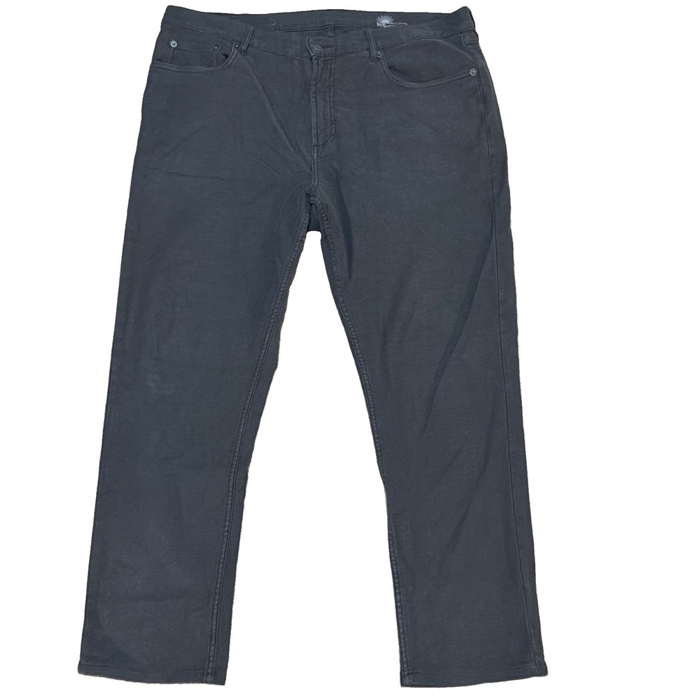 Faherty Stretch Casual Pants Mens 36x30 (28) 5 Pocket Cotton Blend Gray